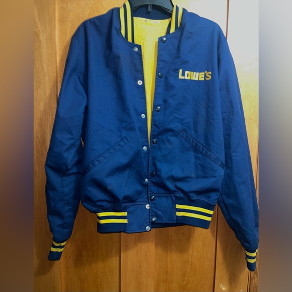 Other - Vintage Lowe's Unitog Employee Uniform Jacket Coat Men Size Medium true vintage